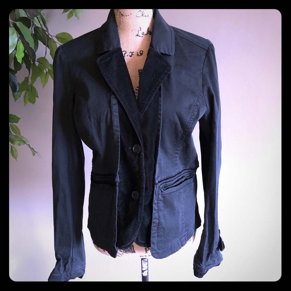DKNY military style blazer